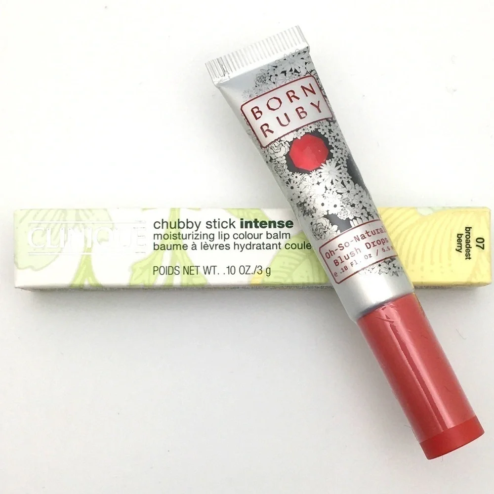 Clinique Chubby Stick & Ruby Blush Set